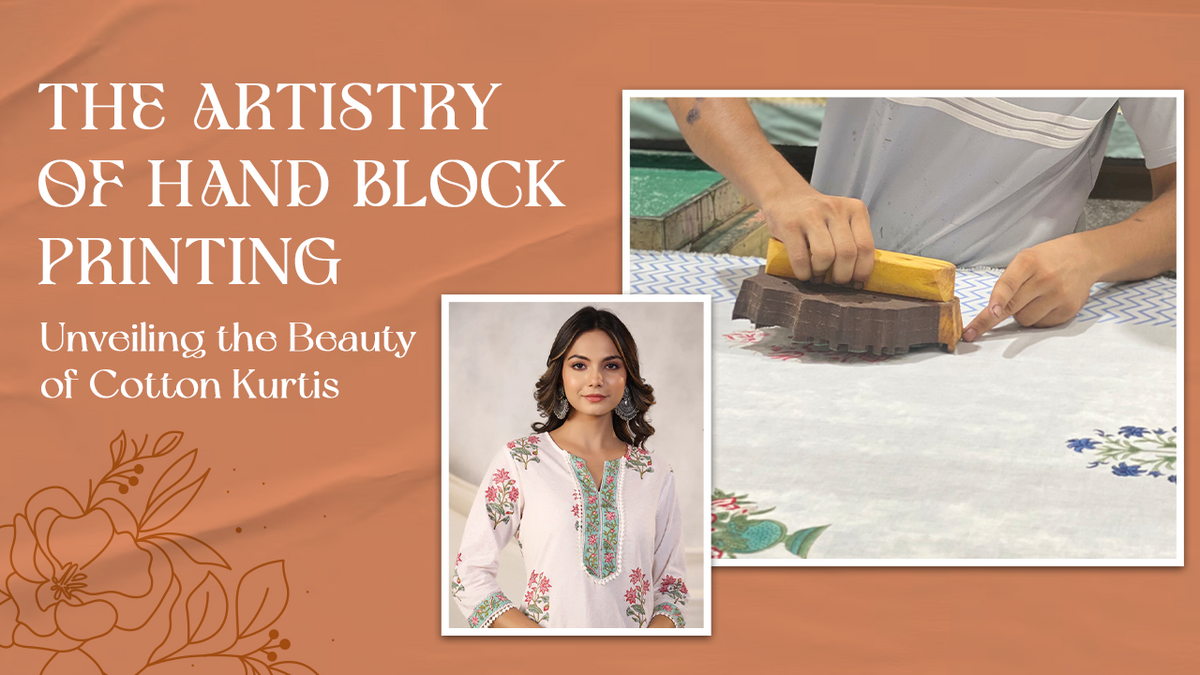 The Artistry Of Hand Block Printing Unveiling The Beauty Of Cotton Ku