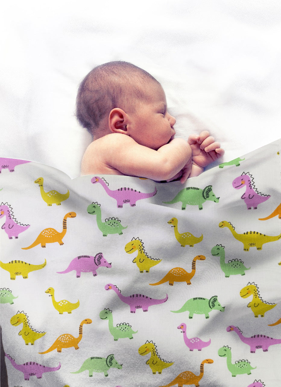 Baby Dinosaur Pink Infant Dohar
