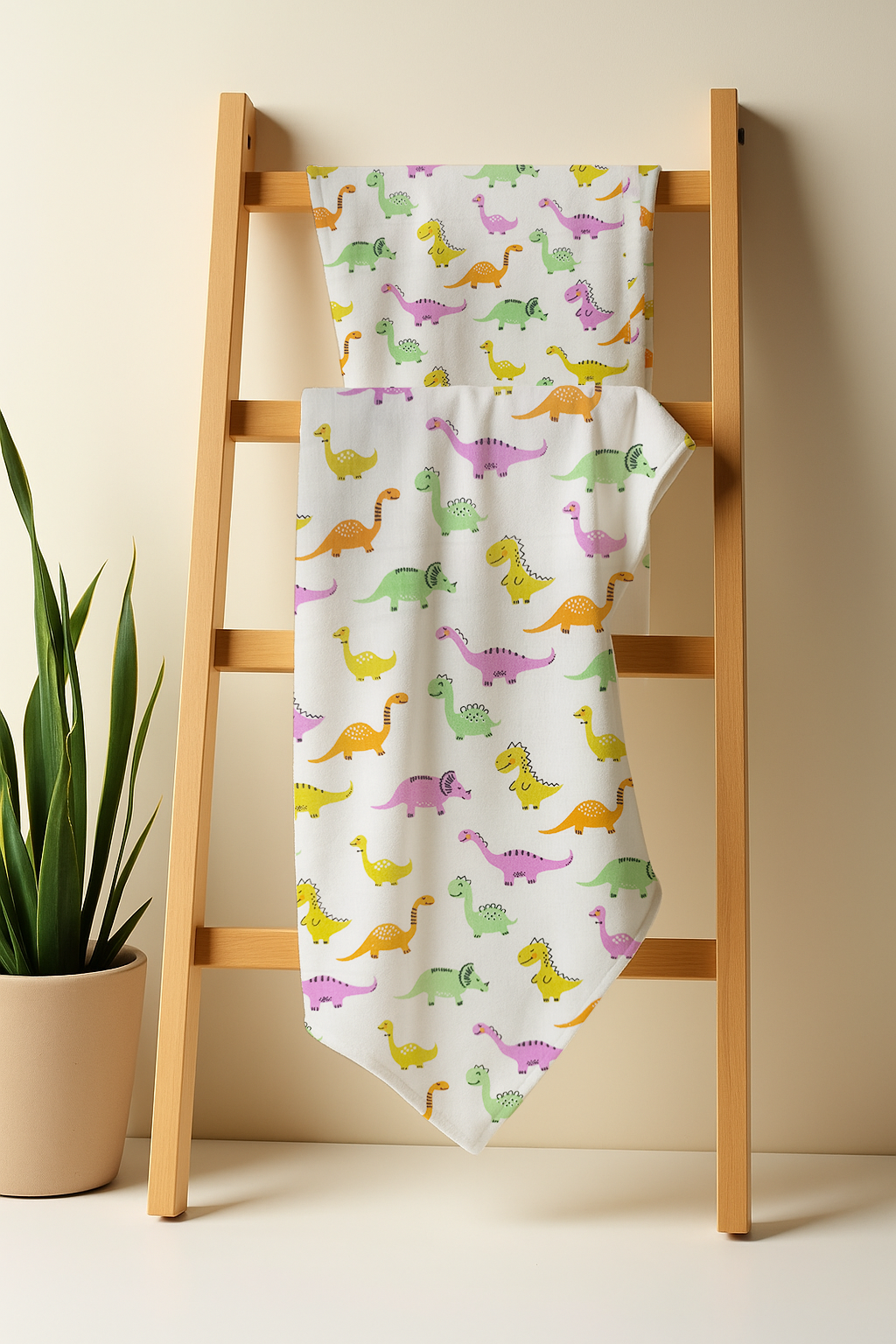 Baby Dinosaur Pink Infant Dohar