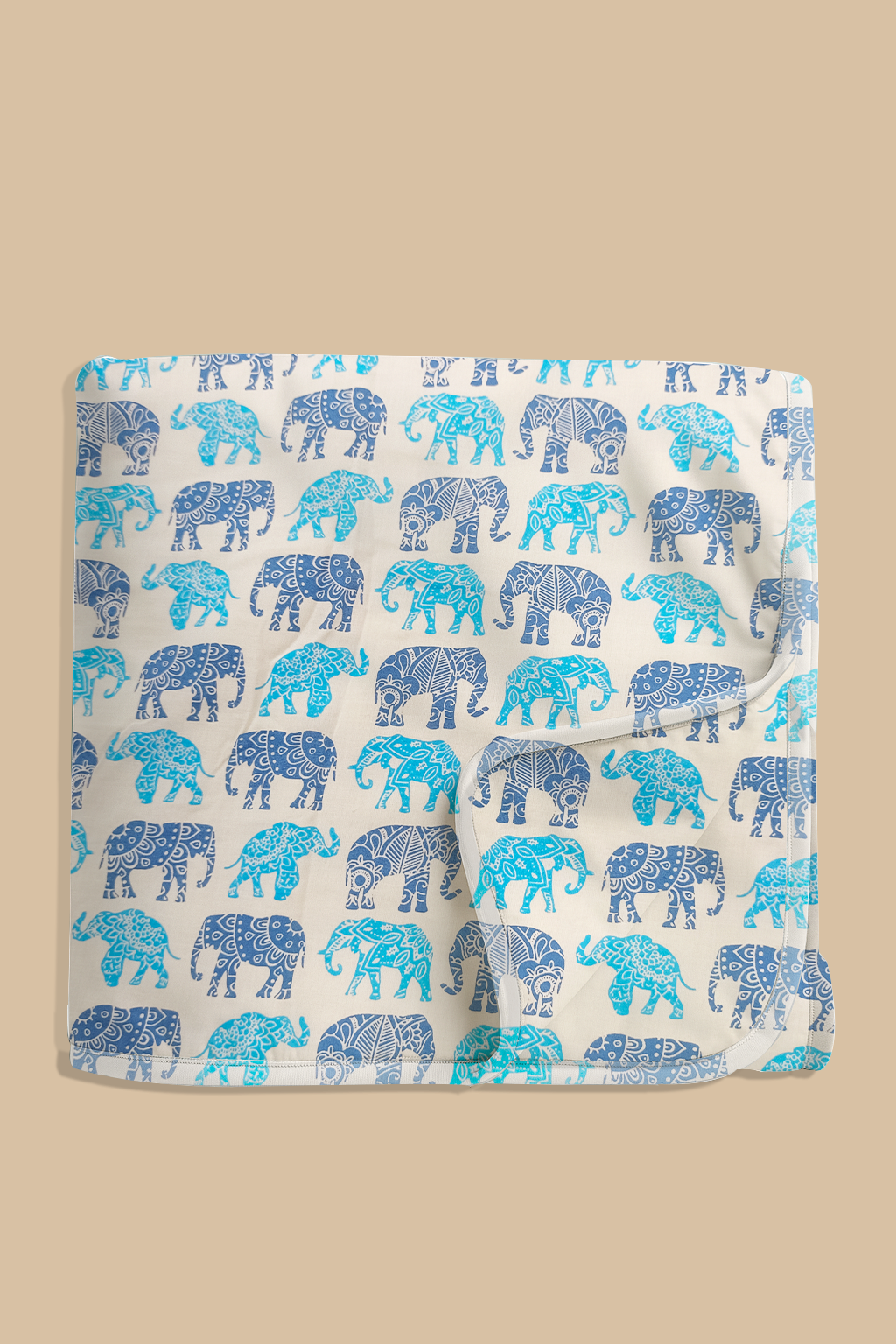 Baby Elephant Blue Infant Dohar
