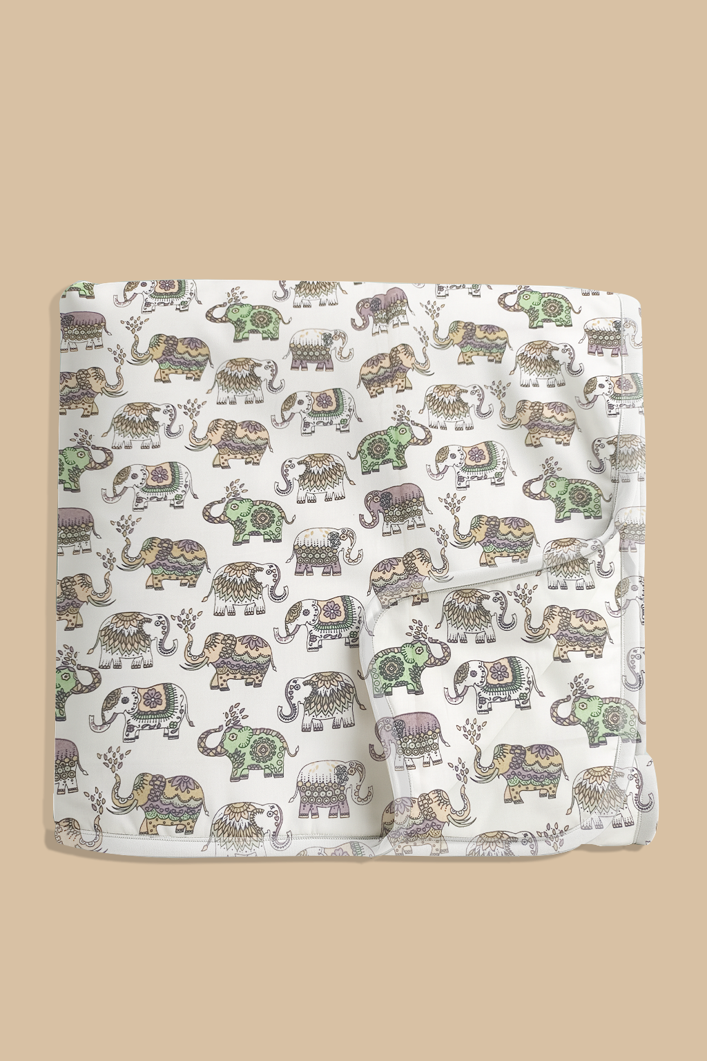 Baby Elephant Green Infant Dohar