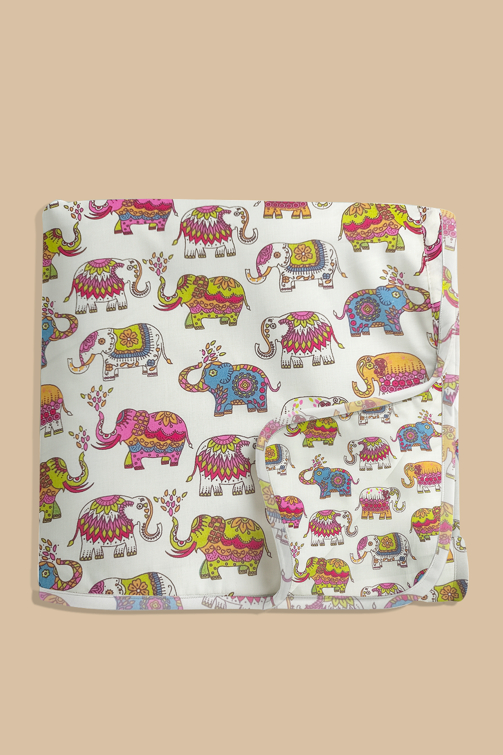 Baby Elephant Pink Infant Dohar