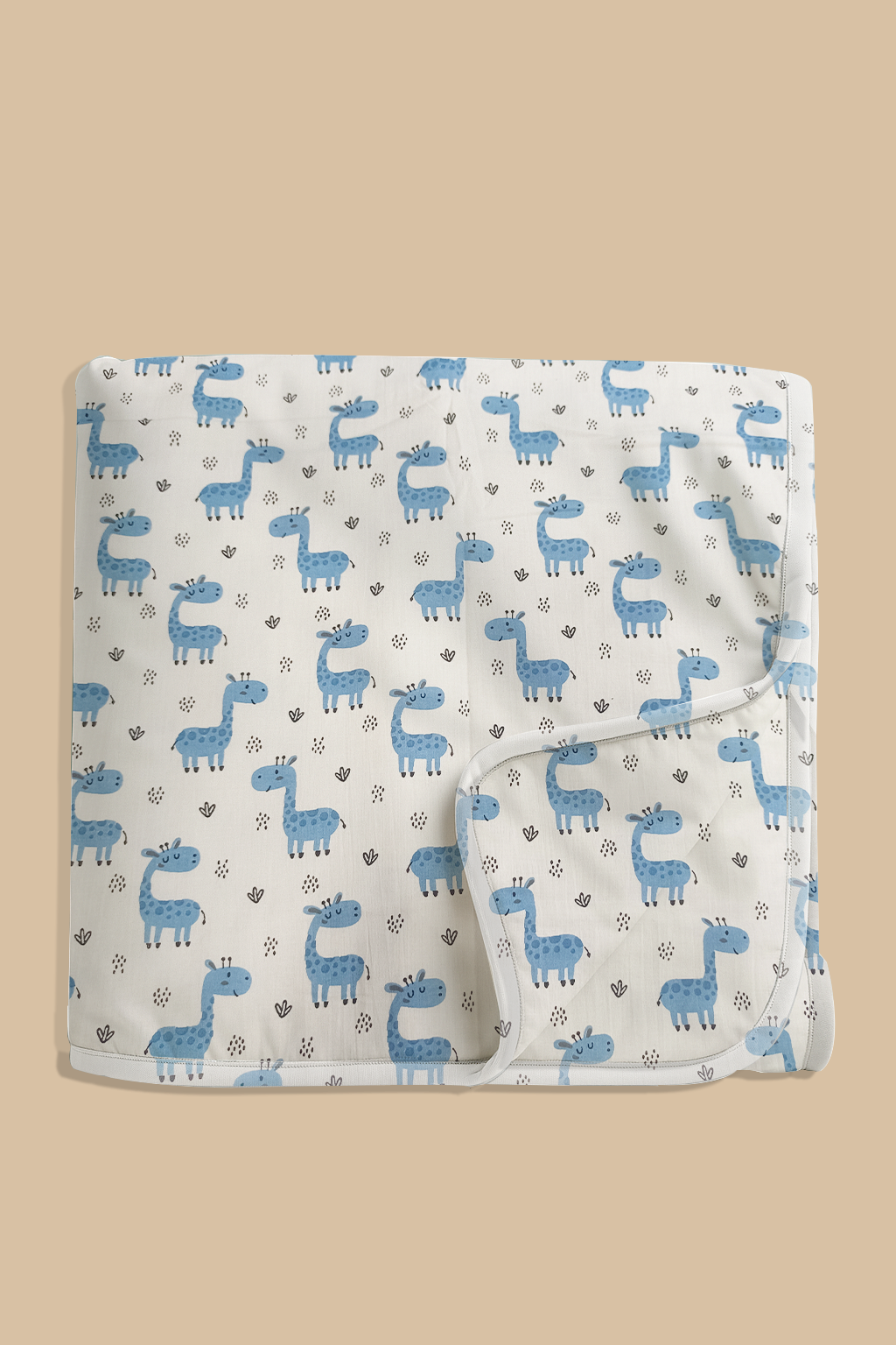 Baby Giraffe Blue Infant Dohar