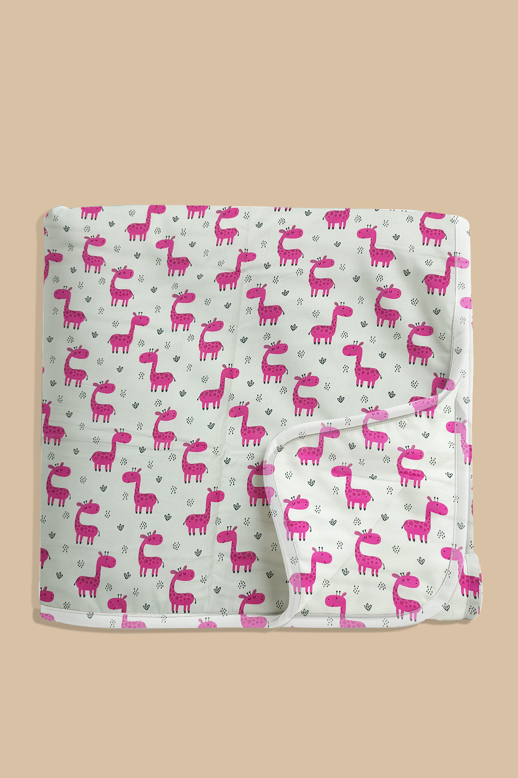 Baby Giraffe Pink Infant Dohar