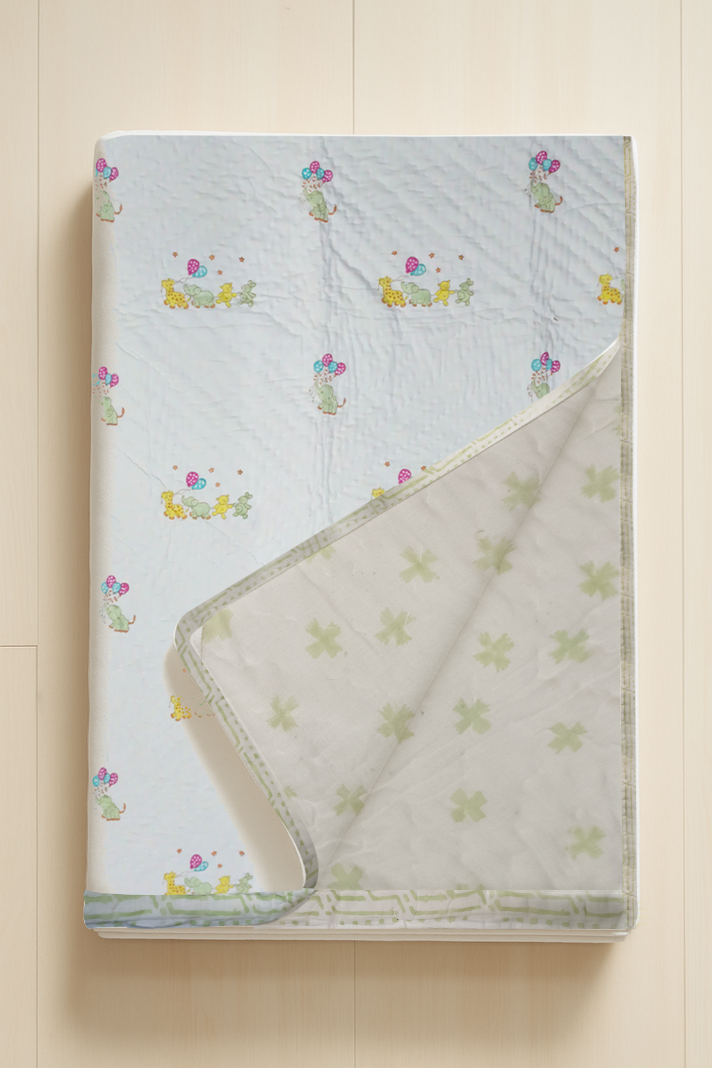 Baby Little Brother  Cotton Quilt