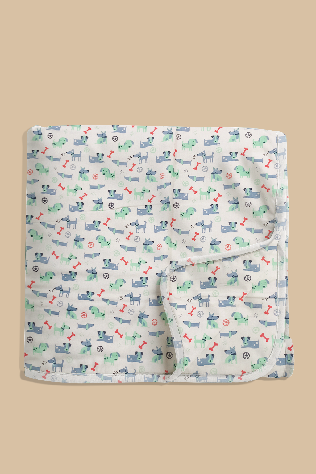 Baby Puppy Grey Infant Dohar