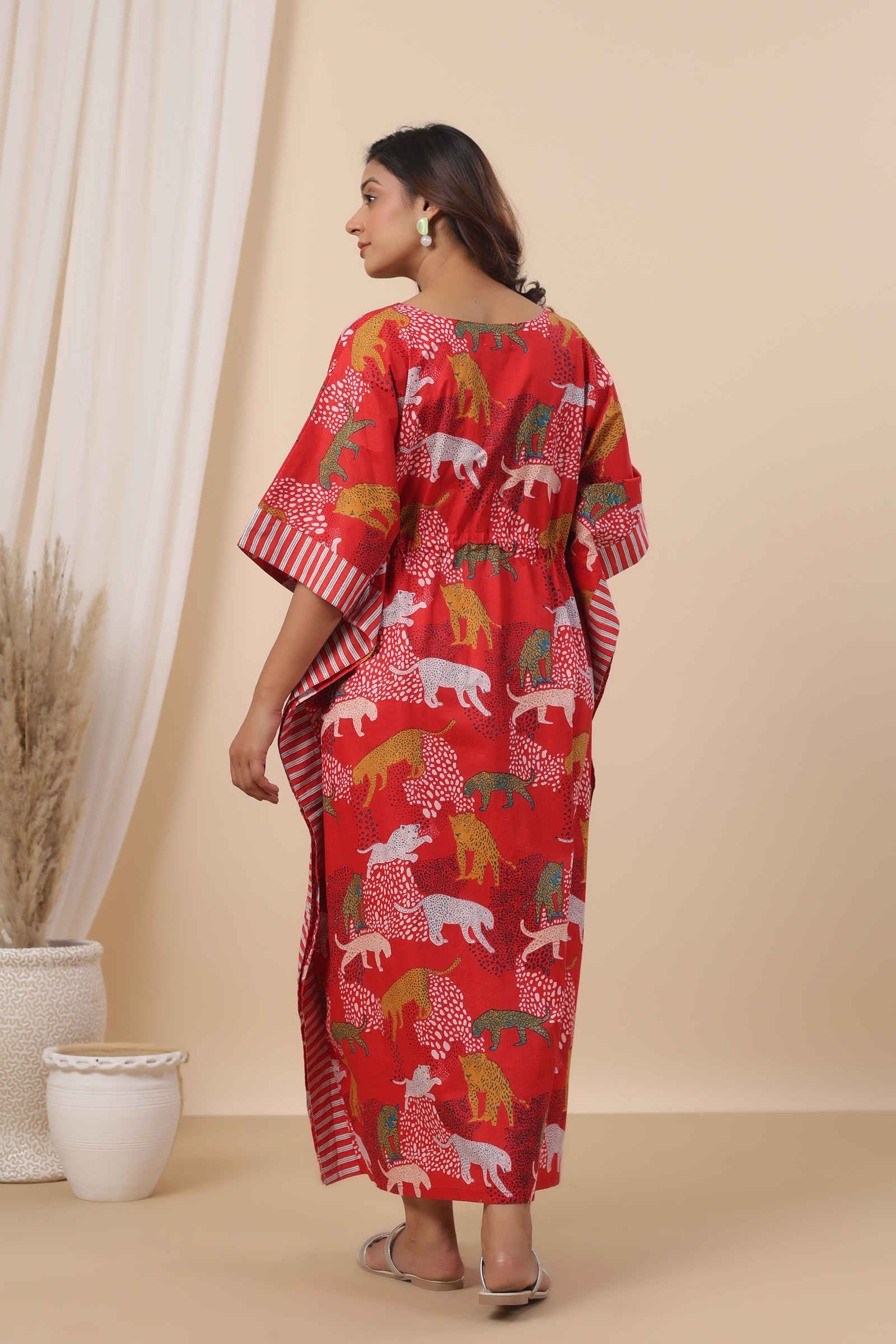 Fayra Vanraj Crimson Gul Kaftan