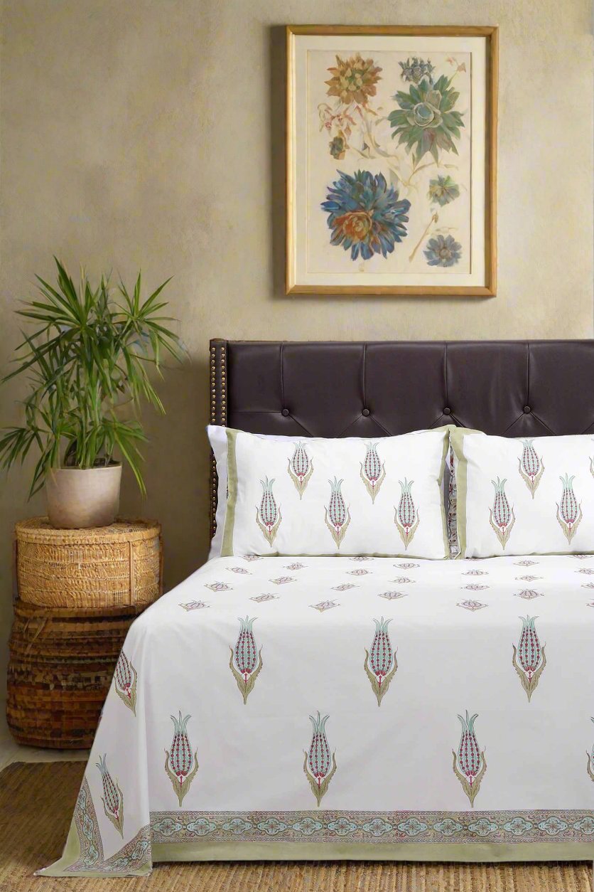 Zador Cotton Percale Bedsheet