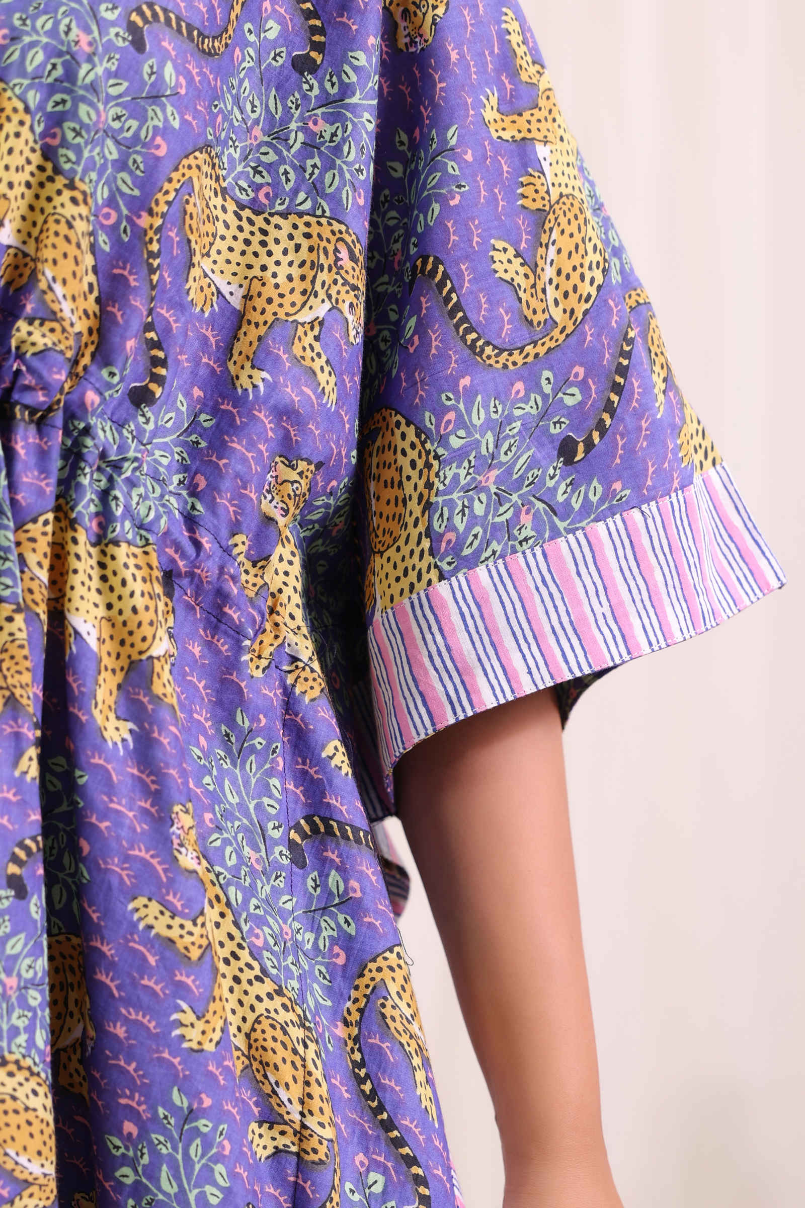 Fayra Sher Bagheera Amethyst Purple Kaftan