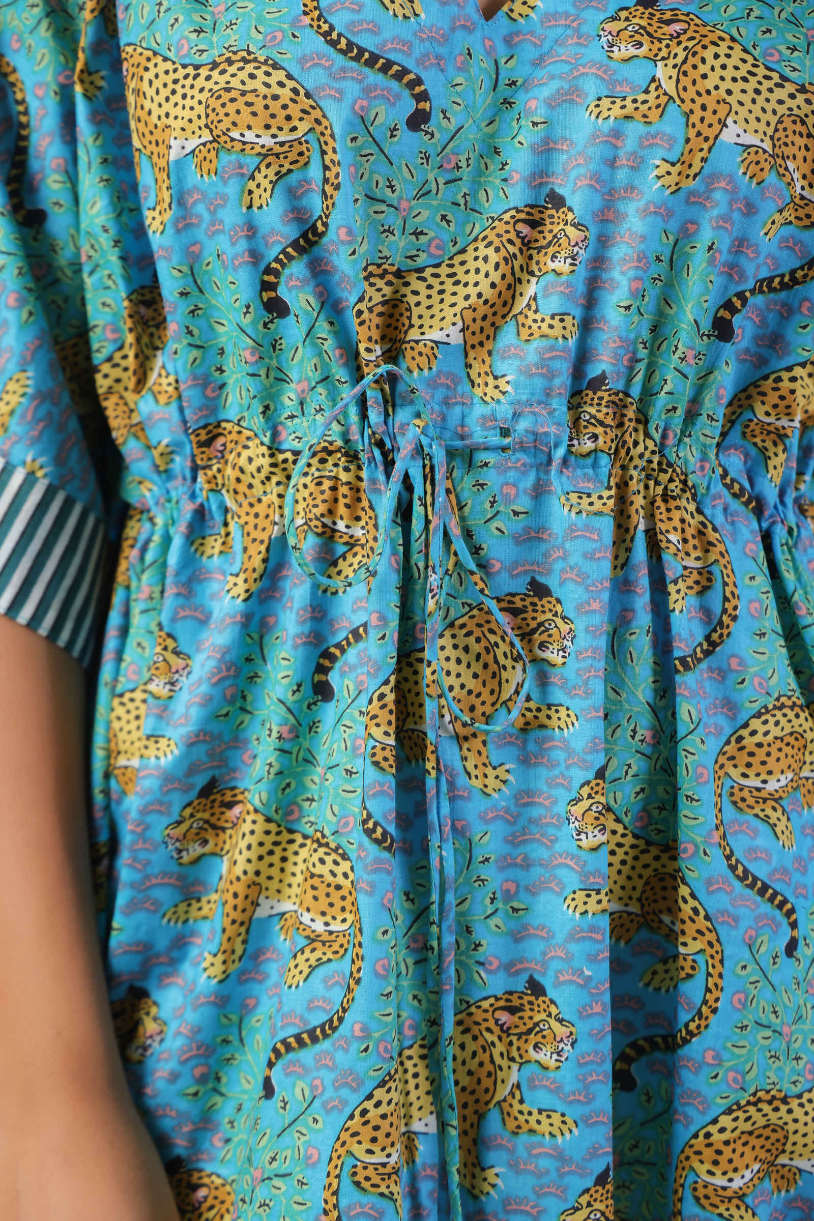 Fayra Sher Bagheera Aqua Kaftan