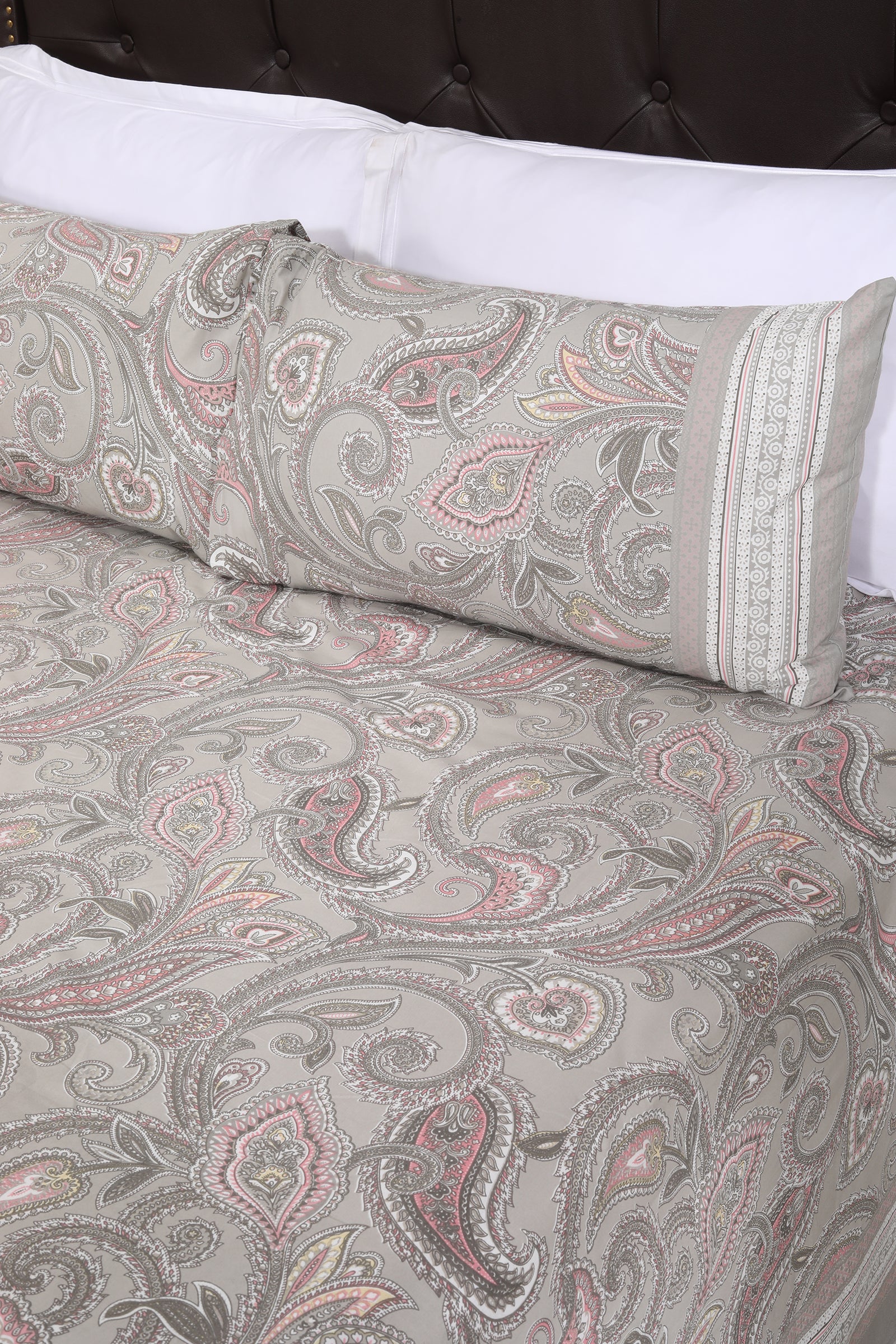 Surya Ornamental Cotton Bedsheet - shahenazindia
