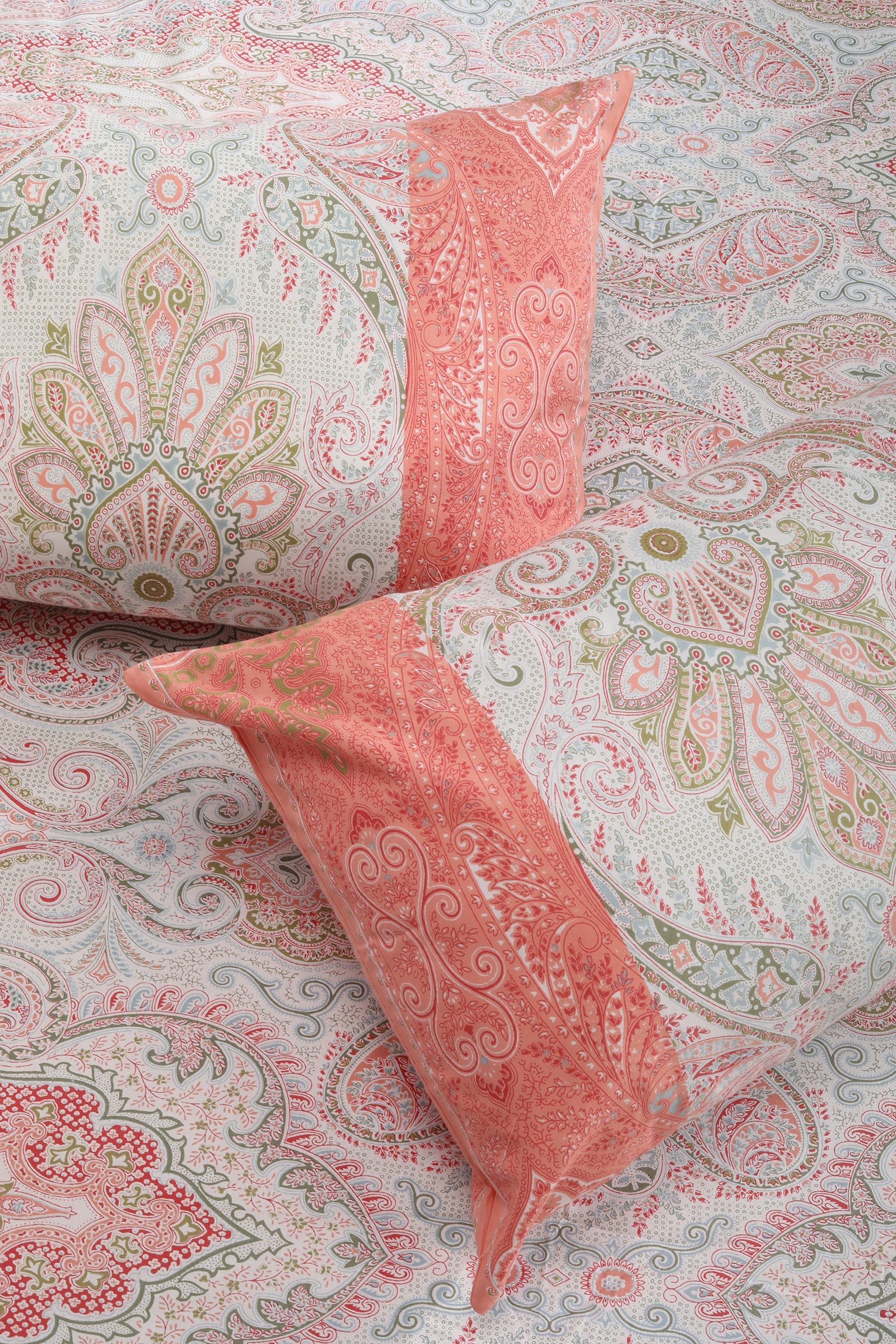 Victorian Summer Cotton Bedsheet - shahenazindia