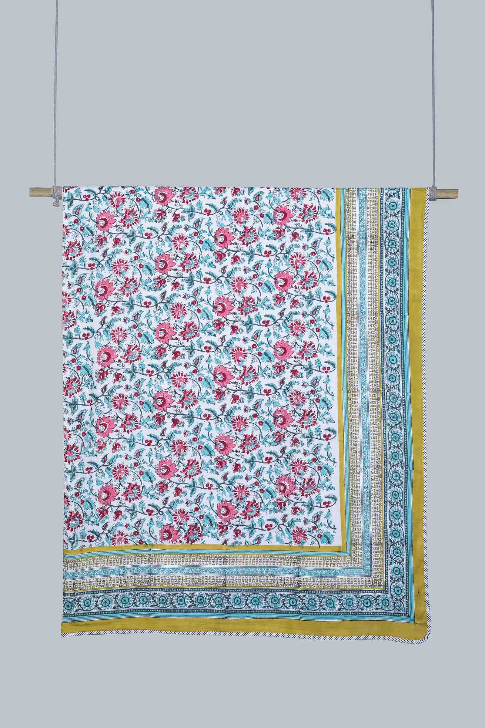 Sunderban Bagh Cotton Flannel Dohar D1 - shahenazindia